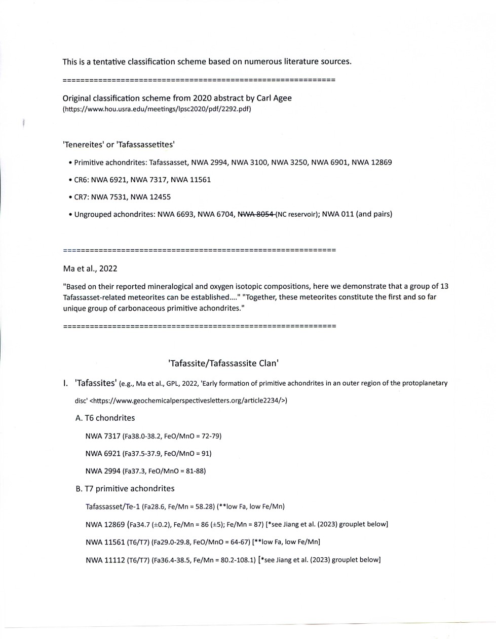 standby for tafassassite classification page 1